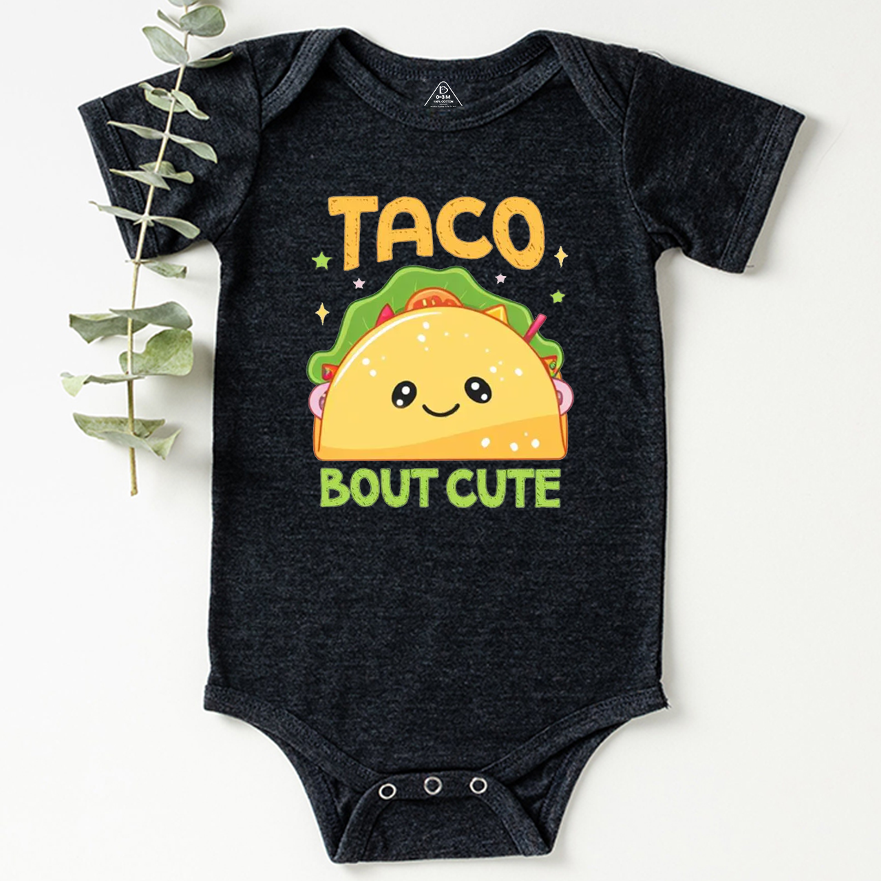 Taco Bout Cute Bodysuit Beepumpkin 7