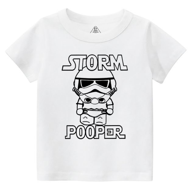Storm Pooper Toddler&Kid's Tees Beepumpkin 7