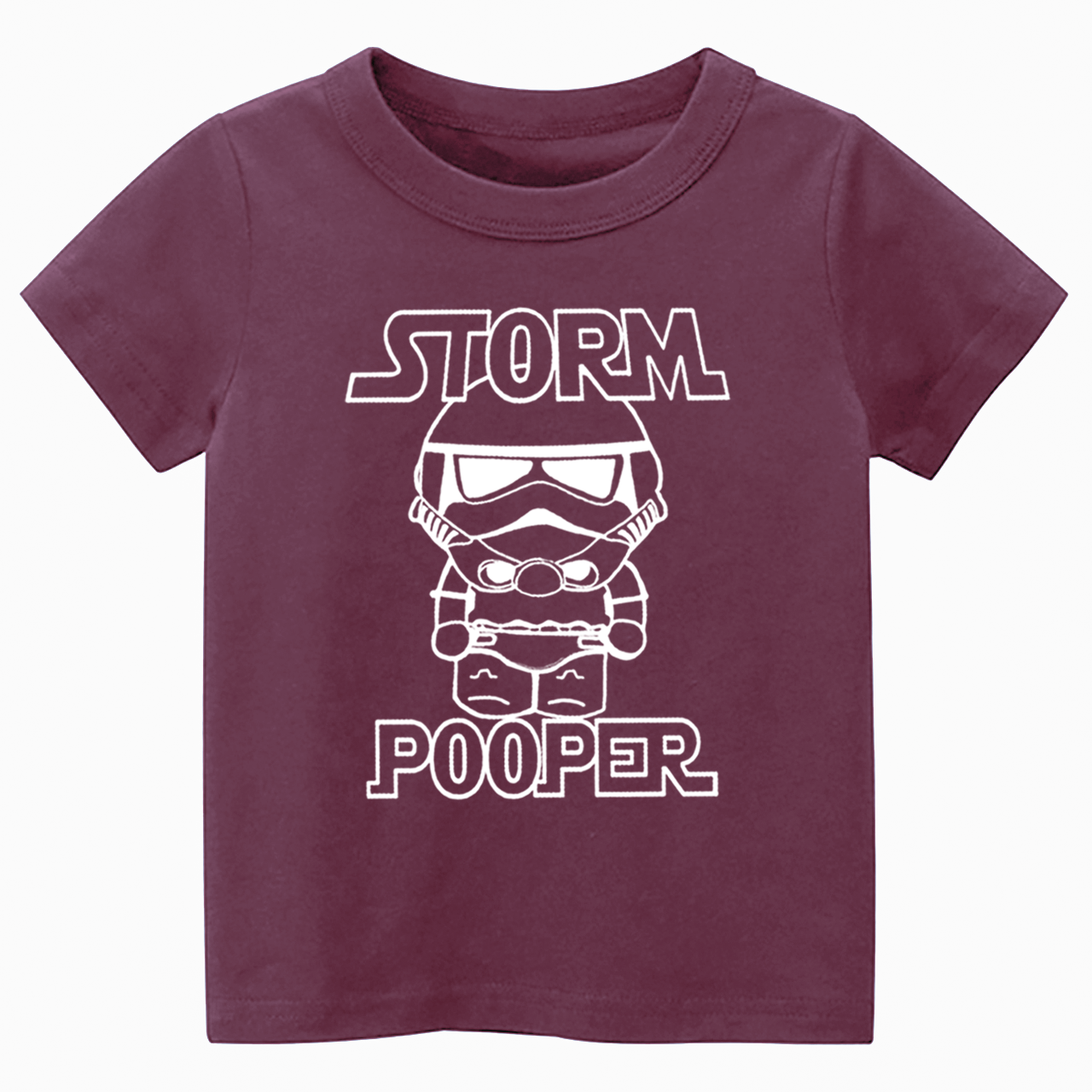 Storm Pooper Toddler&Kid's Tees Beepumpkin 7