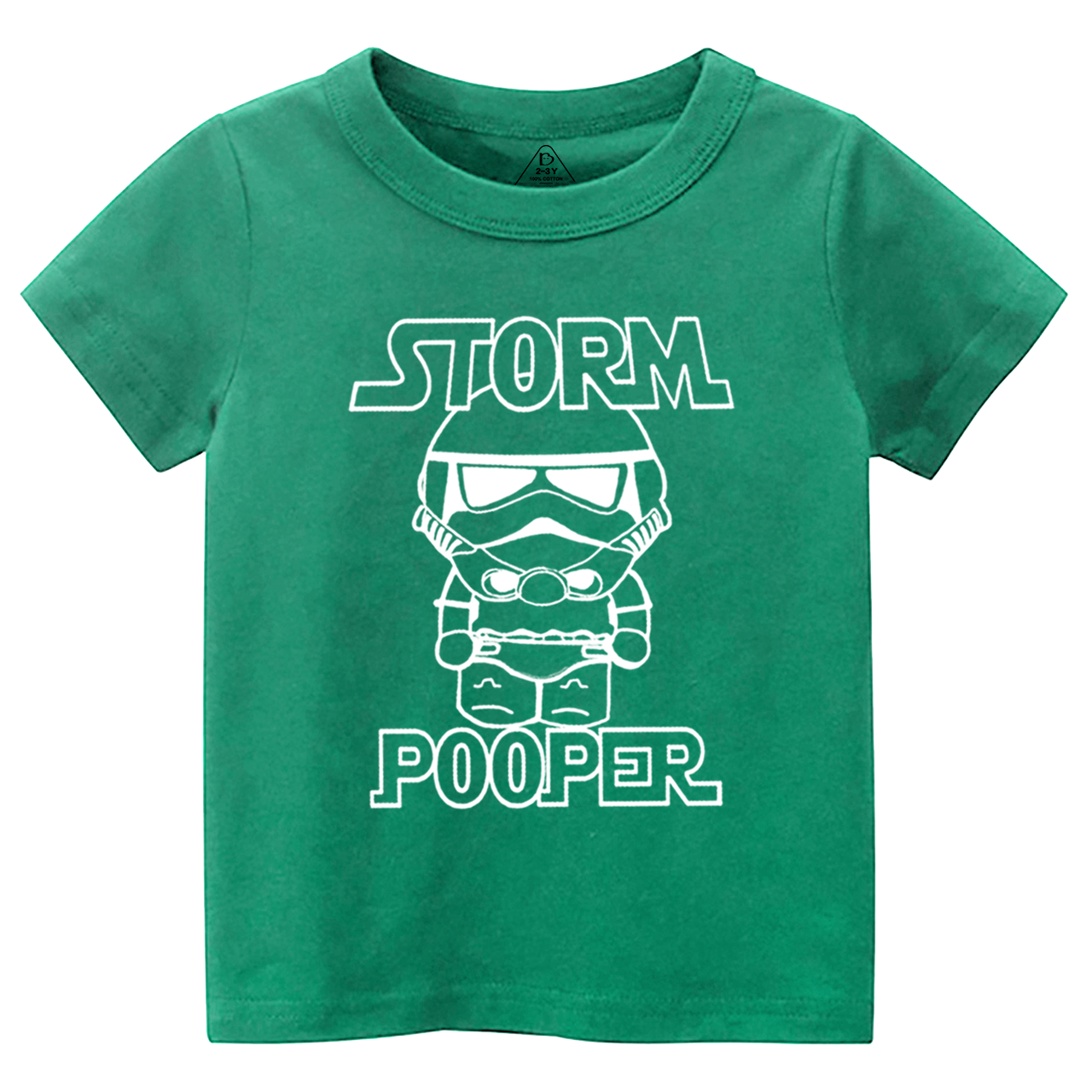 Storm Pooper Toddler&Kid's Tees Beepumpkin 7