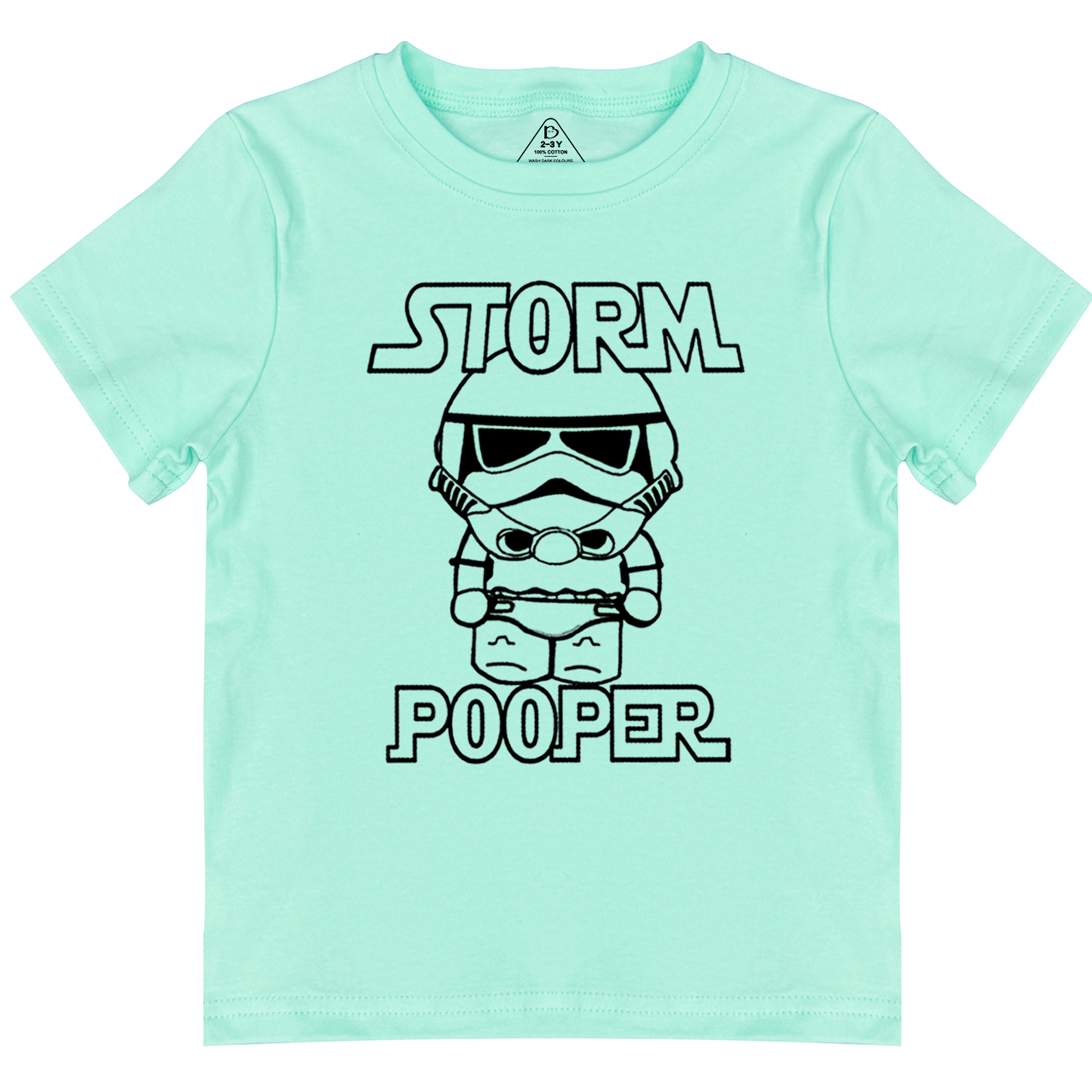 Storm Pooper Toddler&Kid's Tees Beepumpkin 7