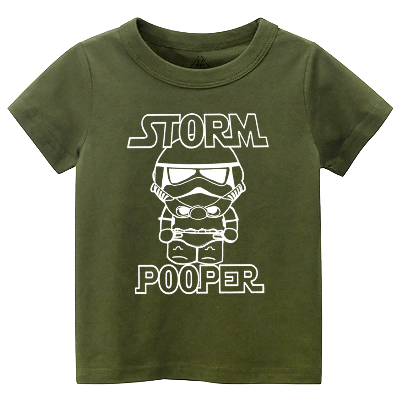 Storm Pooper Toddler&Kid's Tees Beepumpkin 7