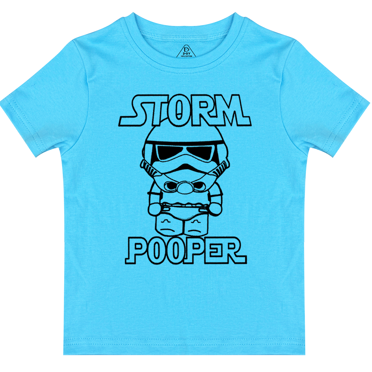 Storm Pooper Toddler&Kid's Tees Beepumpkin 7