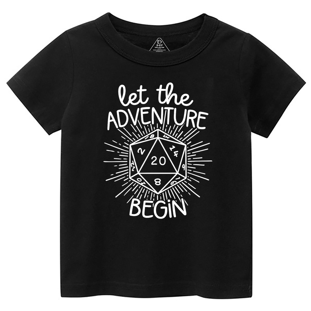 Let The Adventure Begin Toddler&Kid's Tees Beepumpkin