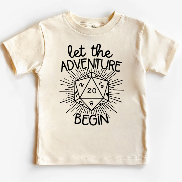 Let The Adventure Begin Toddler&Kid's Tees Beepumpkin