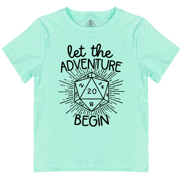 Let The Adventure Begin Toddler&Kid's Tees Beepumpkin