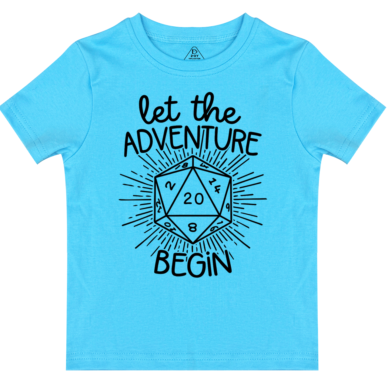 Let The Adventure Begin Toddler&Kid's Tees Beepumpkin