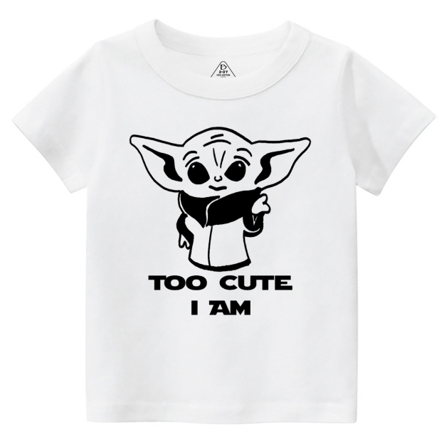 Too Cute I Am Baby Yoda Toddler&Kid's Tees Beepumpkin
