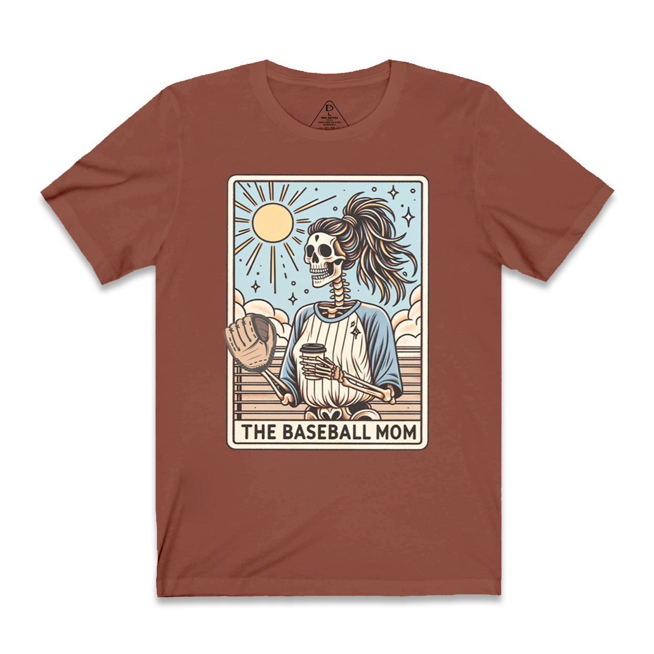 Baseball Tarot Card Mama T-Shirts