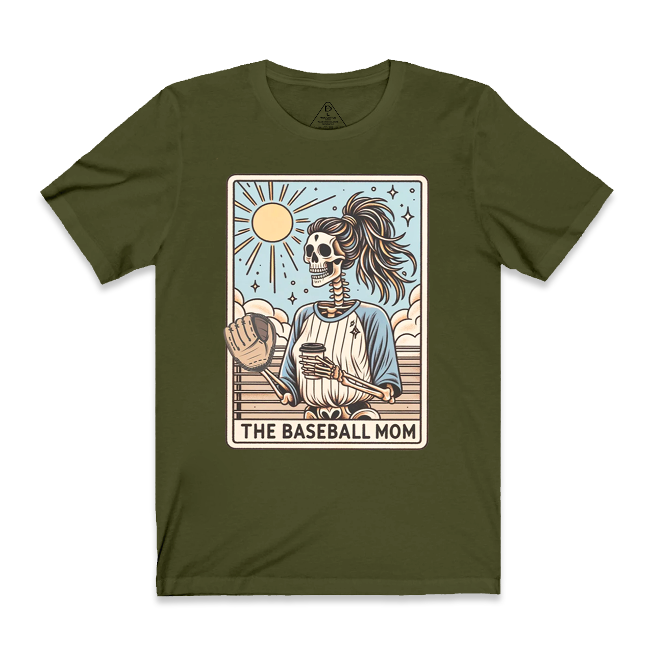 Baseball Tarot Card Mama T-Shirts