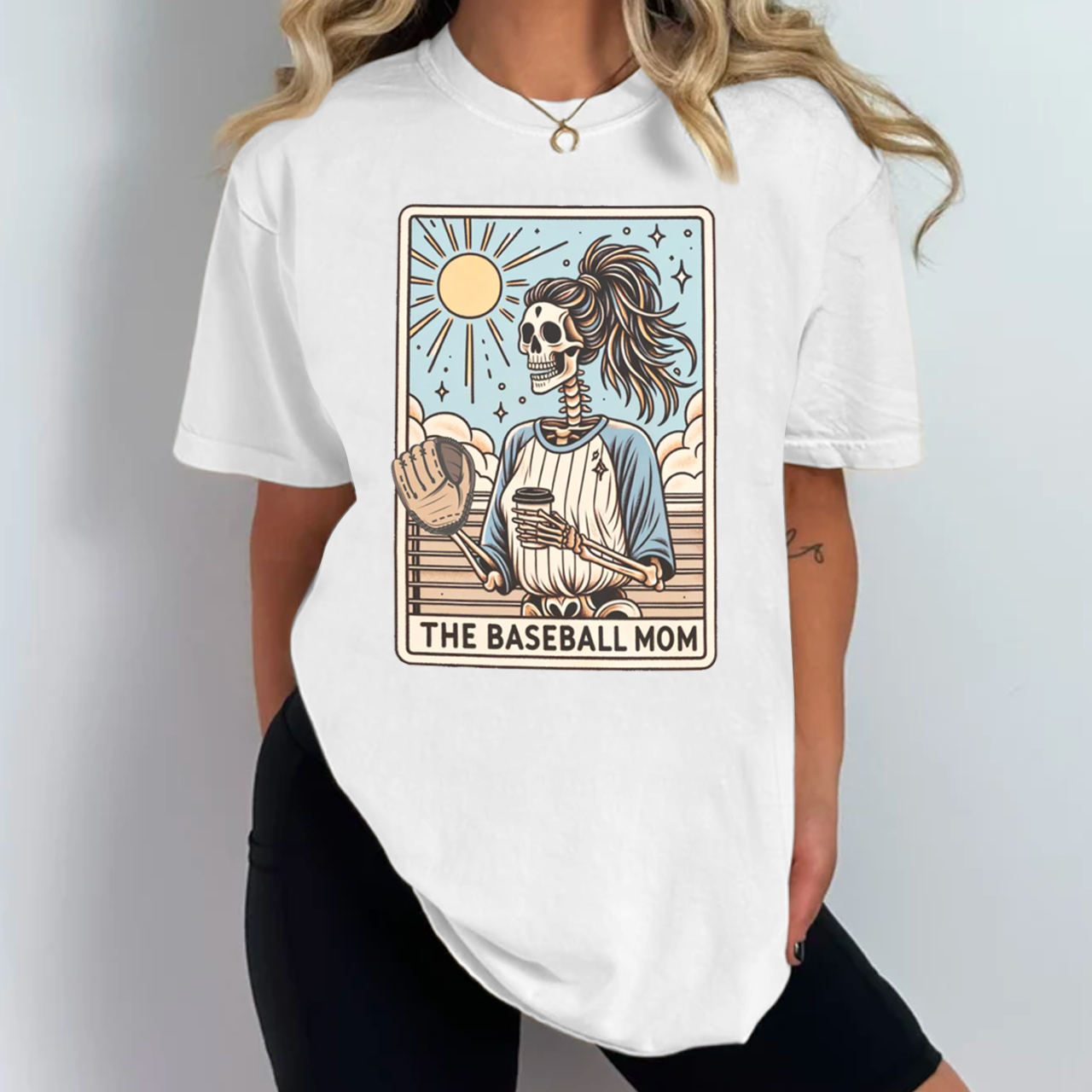 Baseball Tarot Card Mama T-Shirts