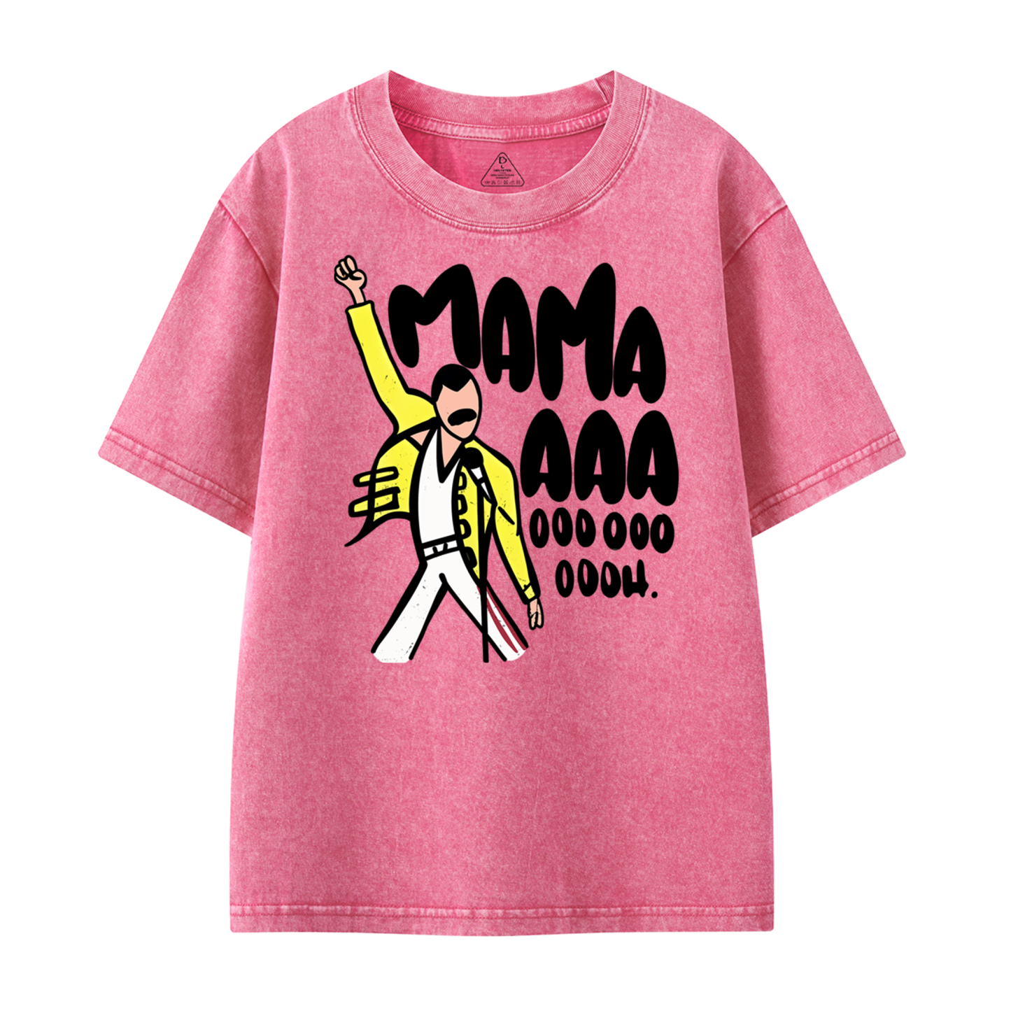 Mama Aaa Oooh Toddler&Kids Washed Tees          