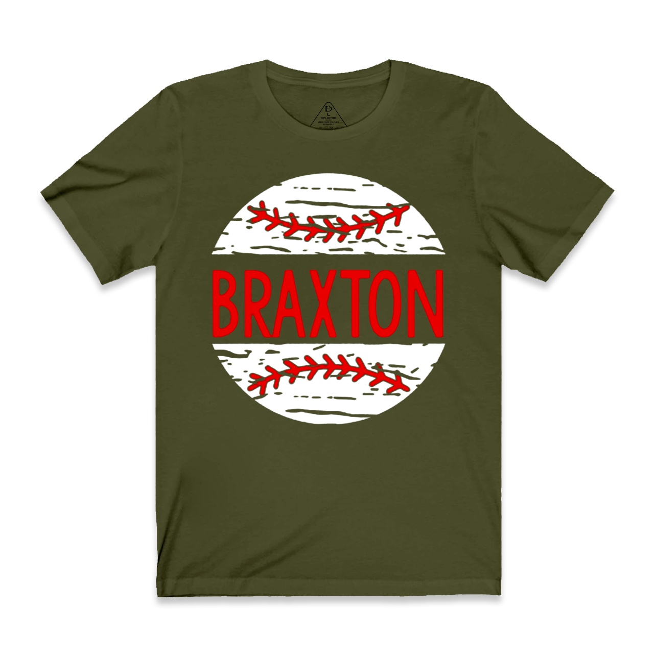 Personalized Baseball Name Mama T-Shirts