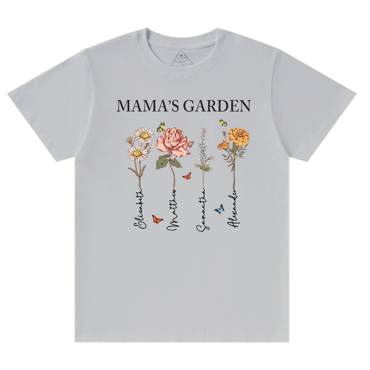 Personalized Mama's Garden T-Shirts