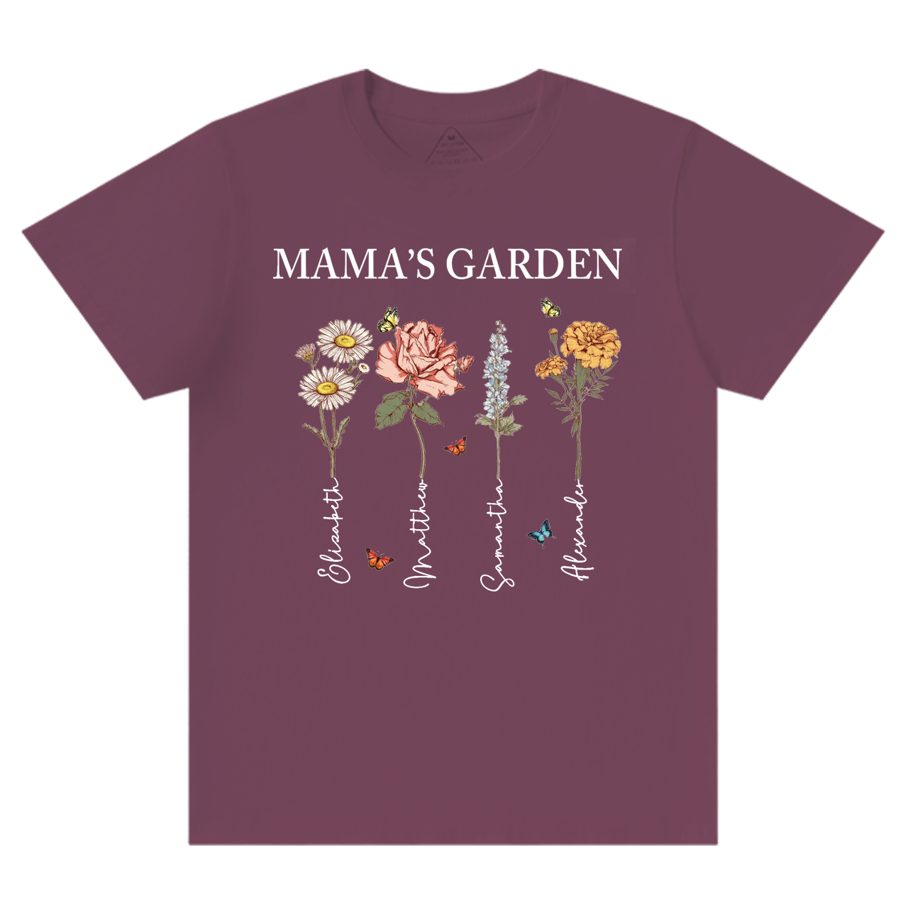 Personalized Mama's Garden T-Shirts