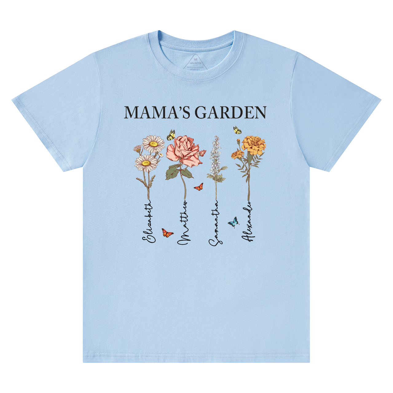 Personalized Mama's Garden T-Shirts
