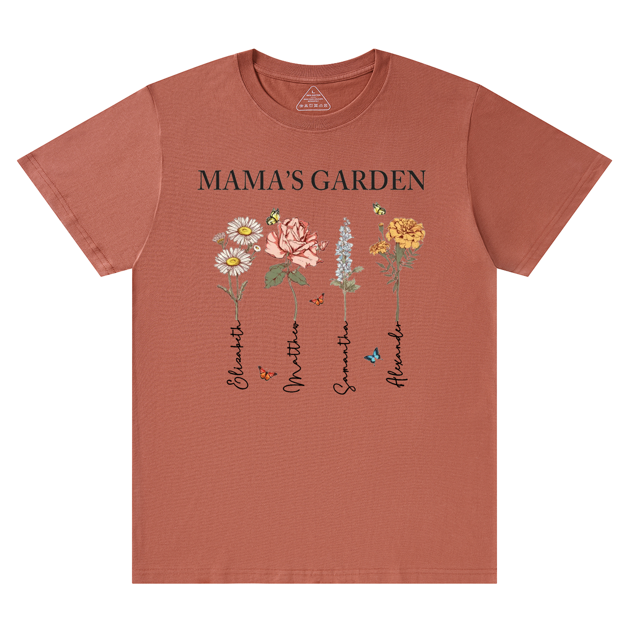 Personalized Mama's Garden T-Shirts