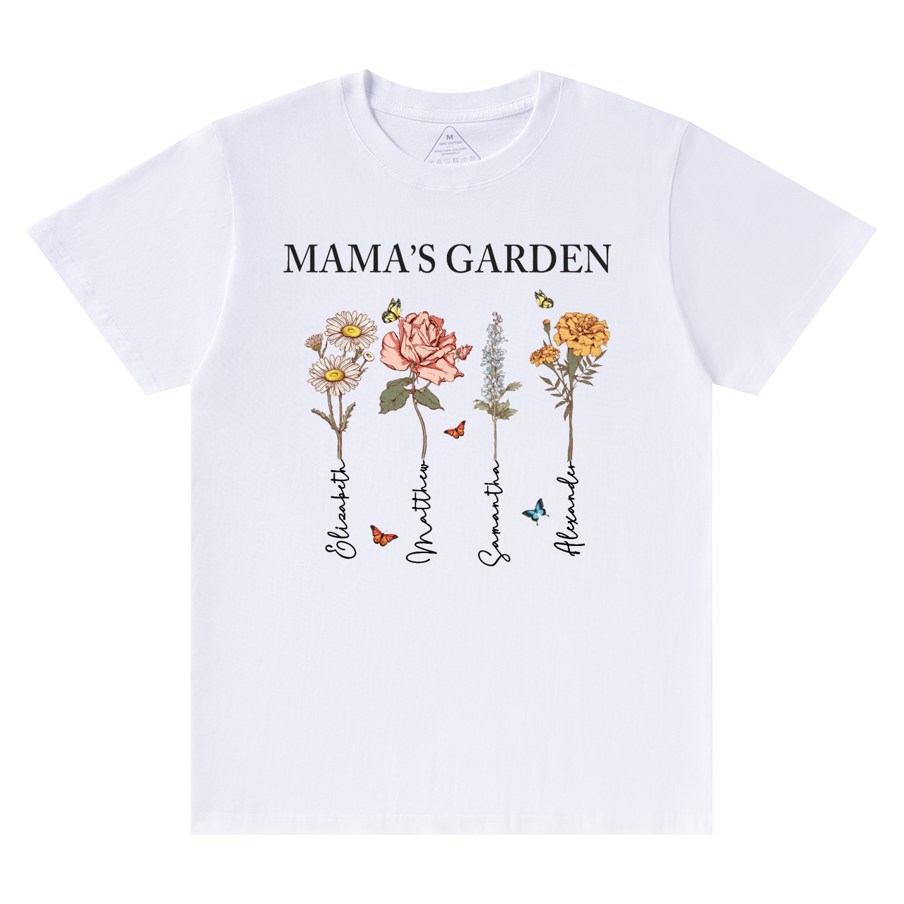 Personalized Mama's Garden T-Shirts