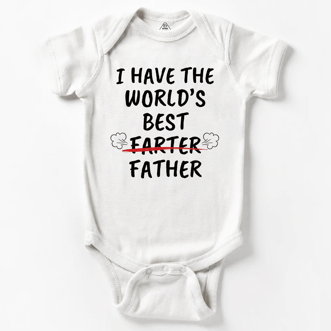 World's Best Farter Father Bodysuit Beepumpkin 7