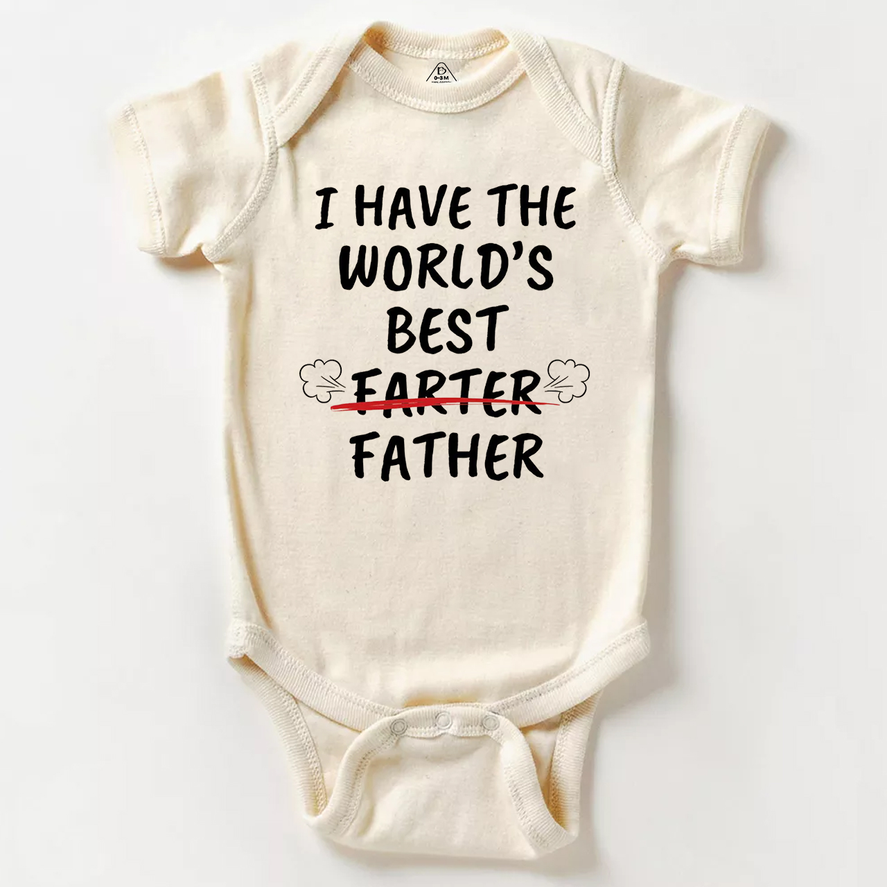 World's Best Farter Father Bodysuit Beepumpkin 7