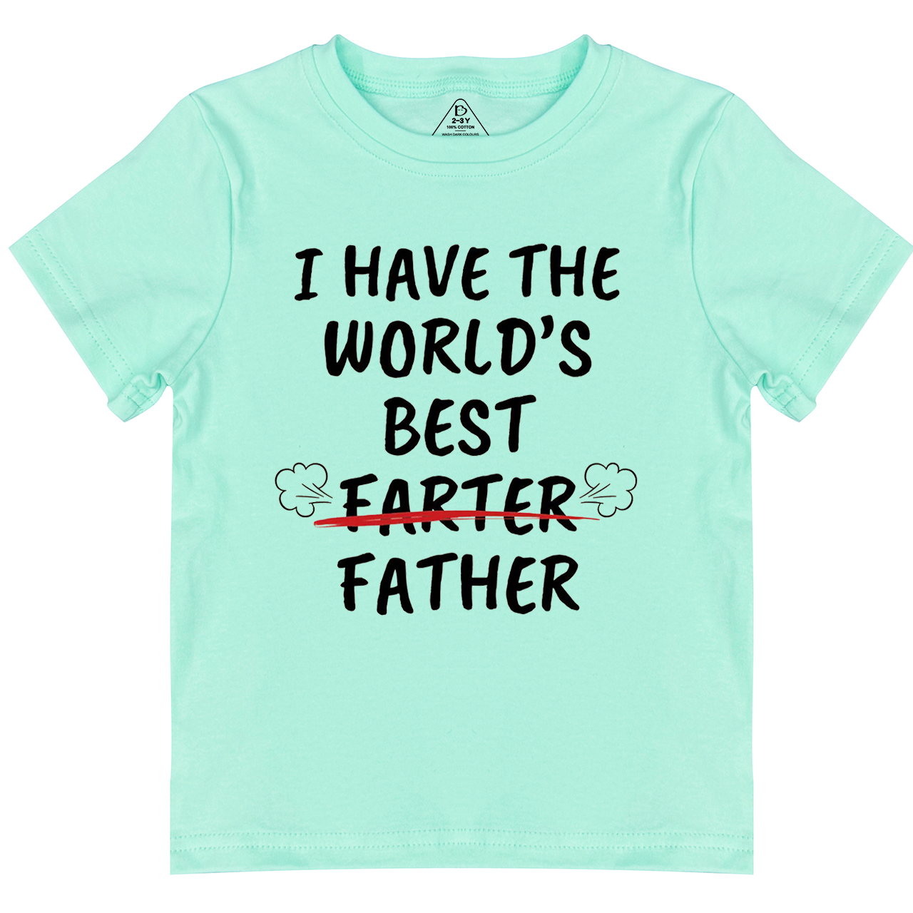 World's Best Farter Father Toddler&Kid's Tees Beepumpkin 7