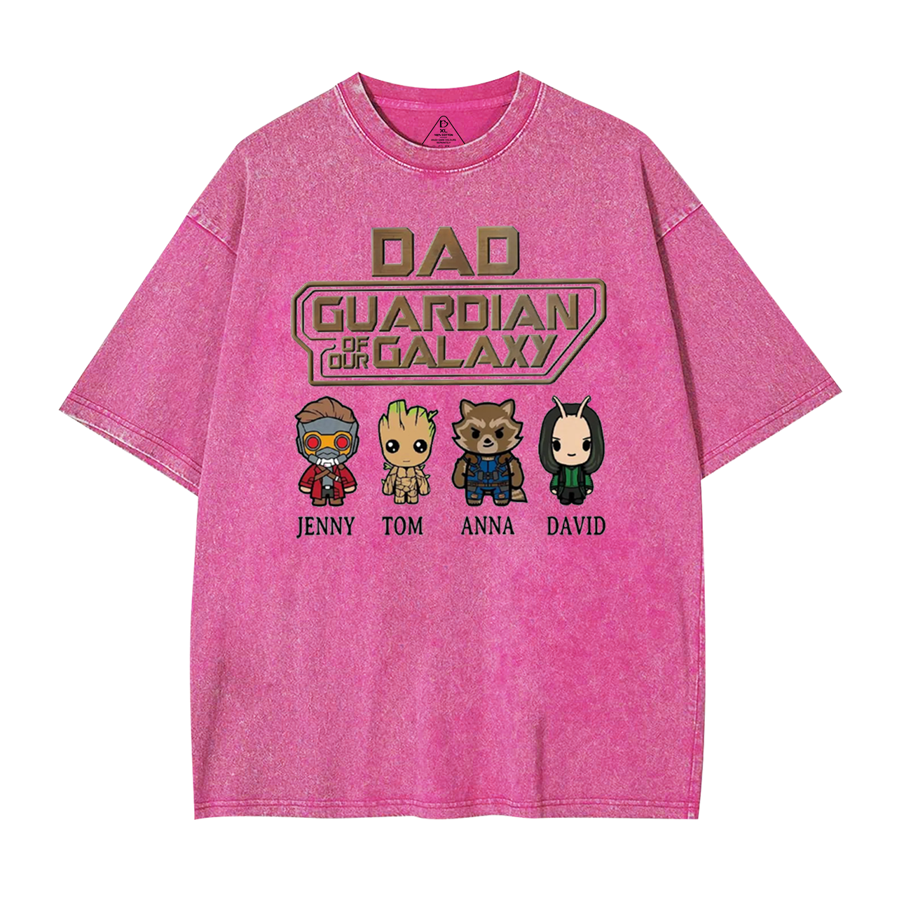 Personalized Guardian Of Our Galaxy SW Washed T-Shirts