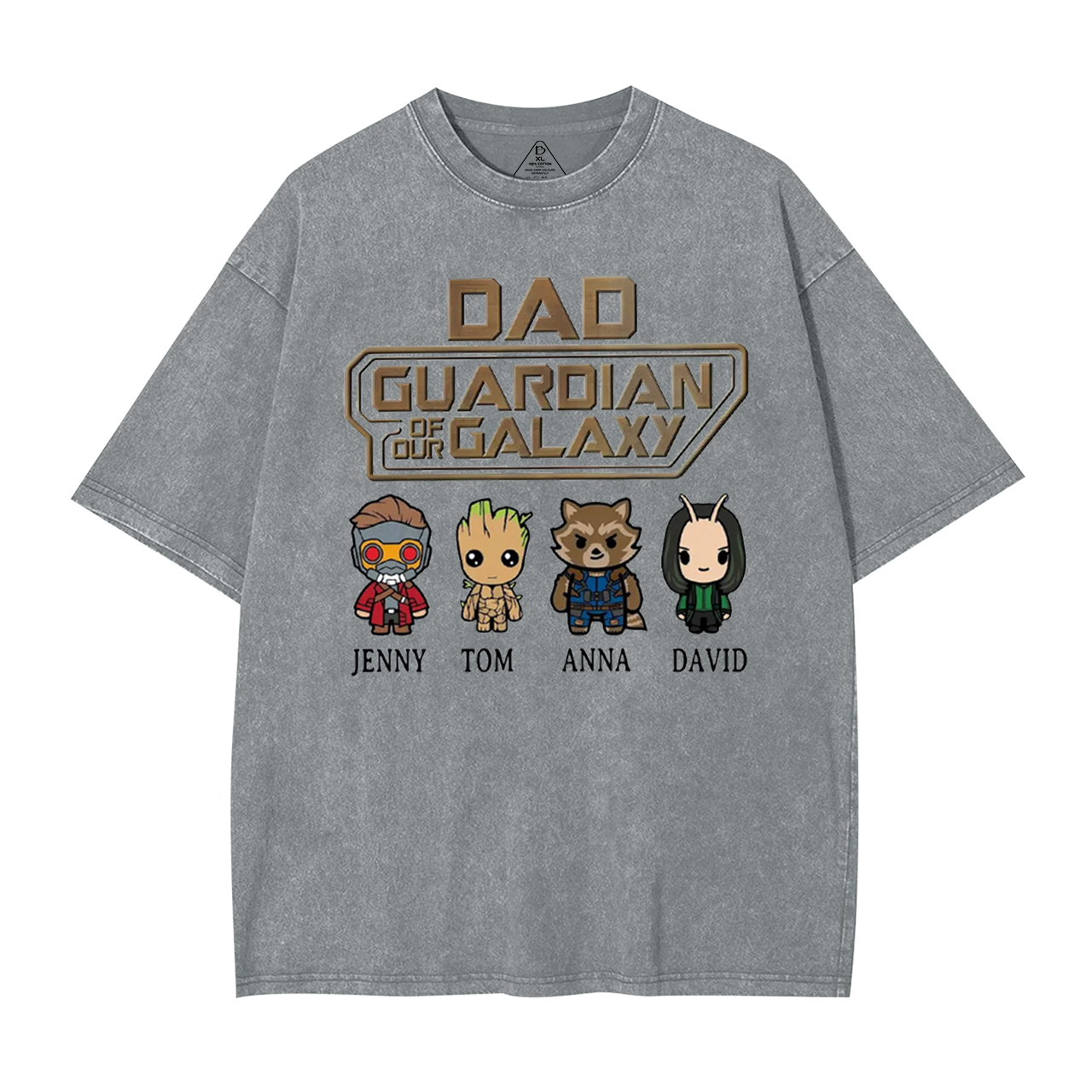 Personalized Guardian Of Our Galaxy SW Washed T-Shirts