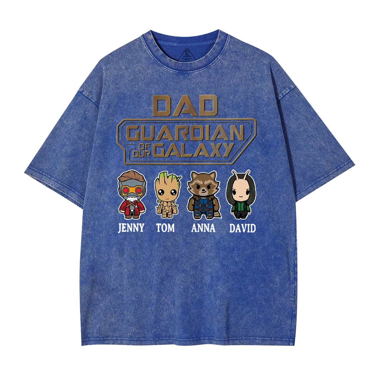 Personalized Guardian Of Our Galaxy SW Washed T-Shirts