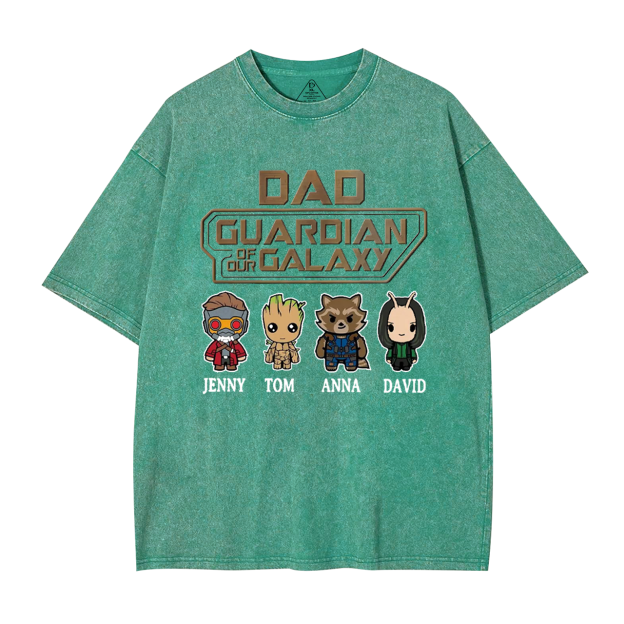 Personalized Guardian Of Our Galaxy SW Washed T-Shirts