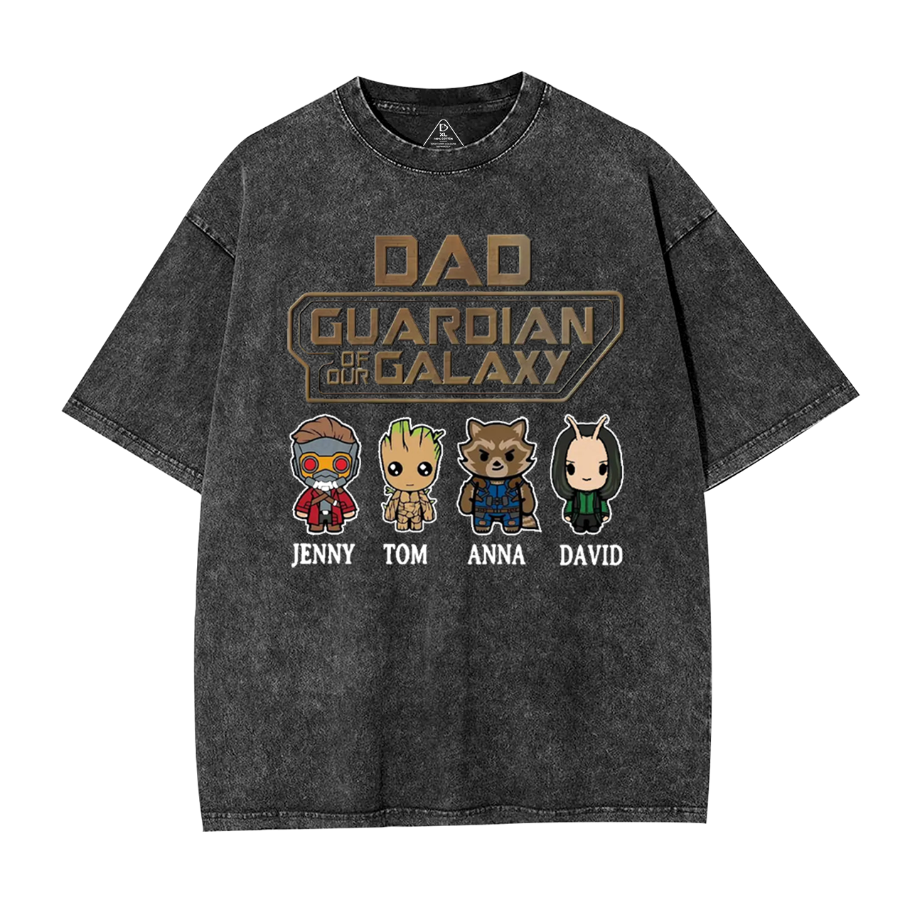 Personalized Guardian Of Our Galaxy SW Washed T-Shirts
