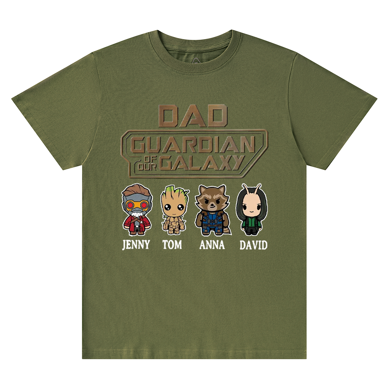 Personalized Guardian Of Our Galaxy SW Dad T-shirt