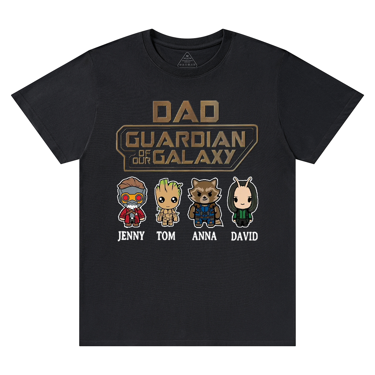 Personalized Guardian Of Our Galaxy SW Dad T-shirt