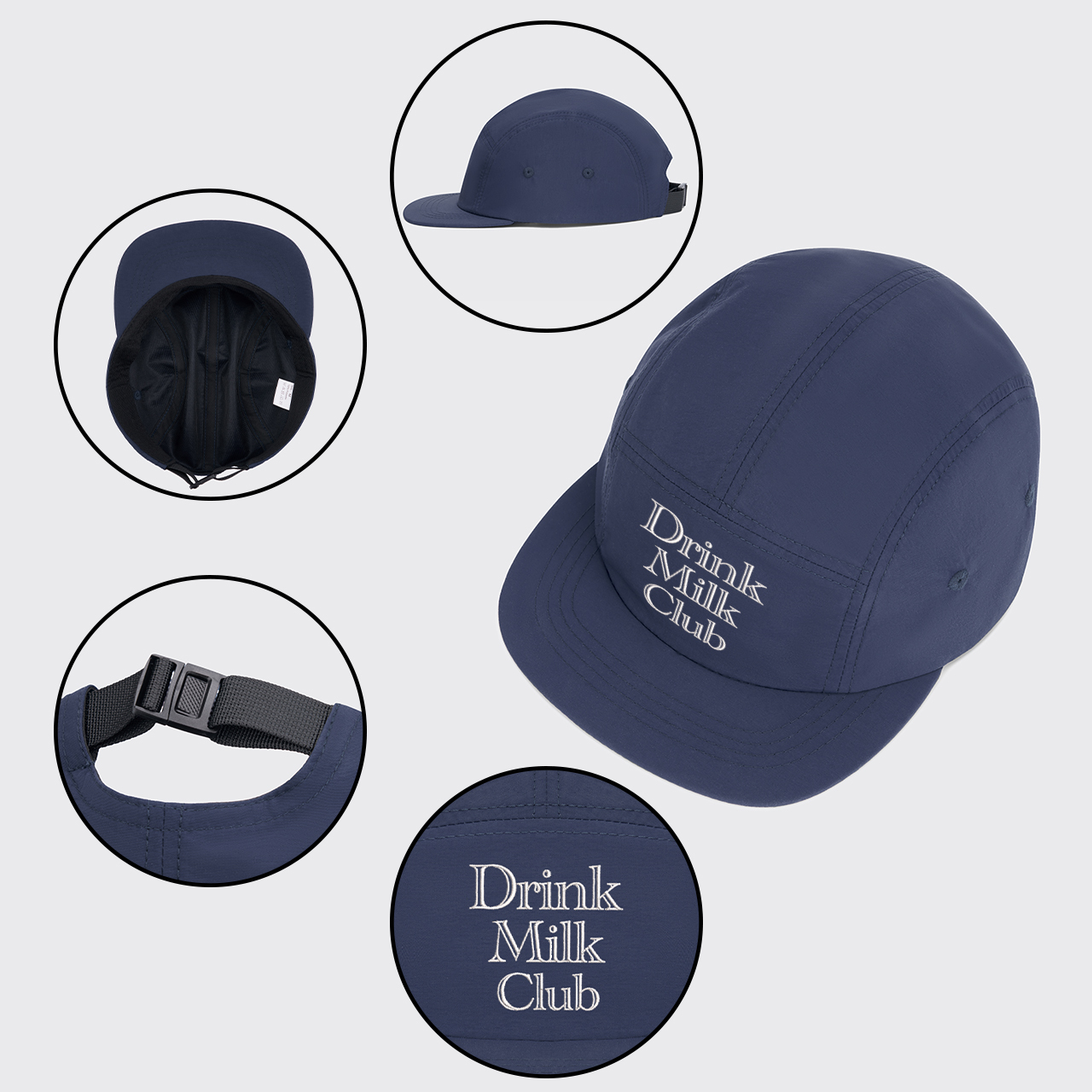 Personalized Embroidery Drink XXX Club Five Panel Matching Hat