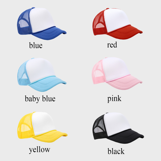 Personalized UPF 30+ Matching Family Trucker Hat