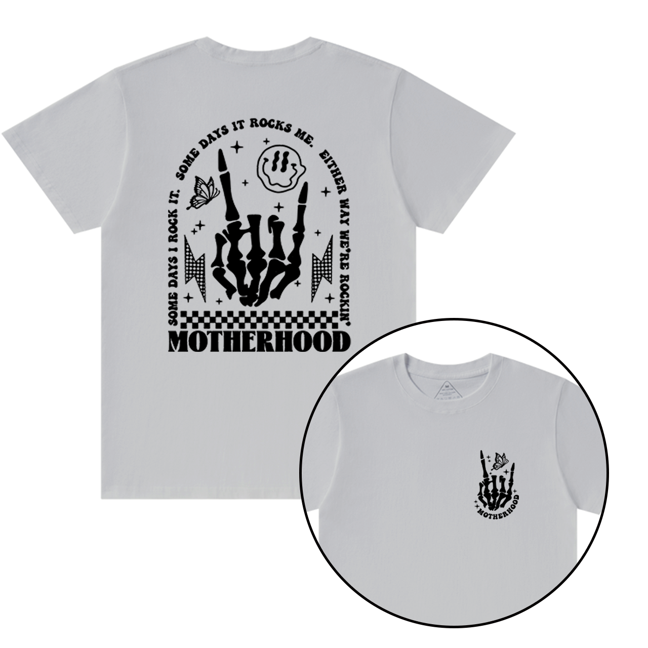 Motherhood Some Day I Rock It Retro Shirt