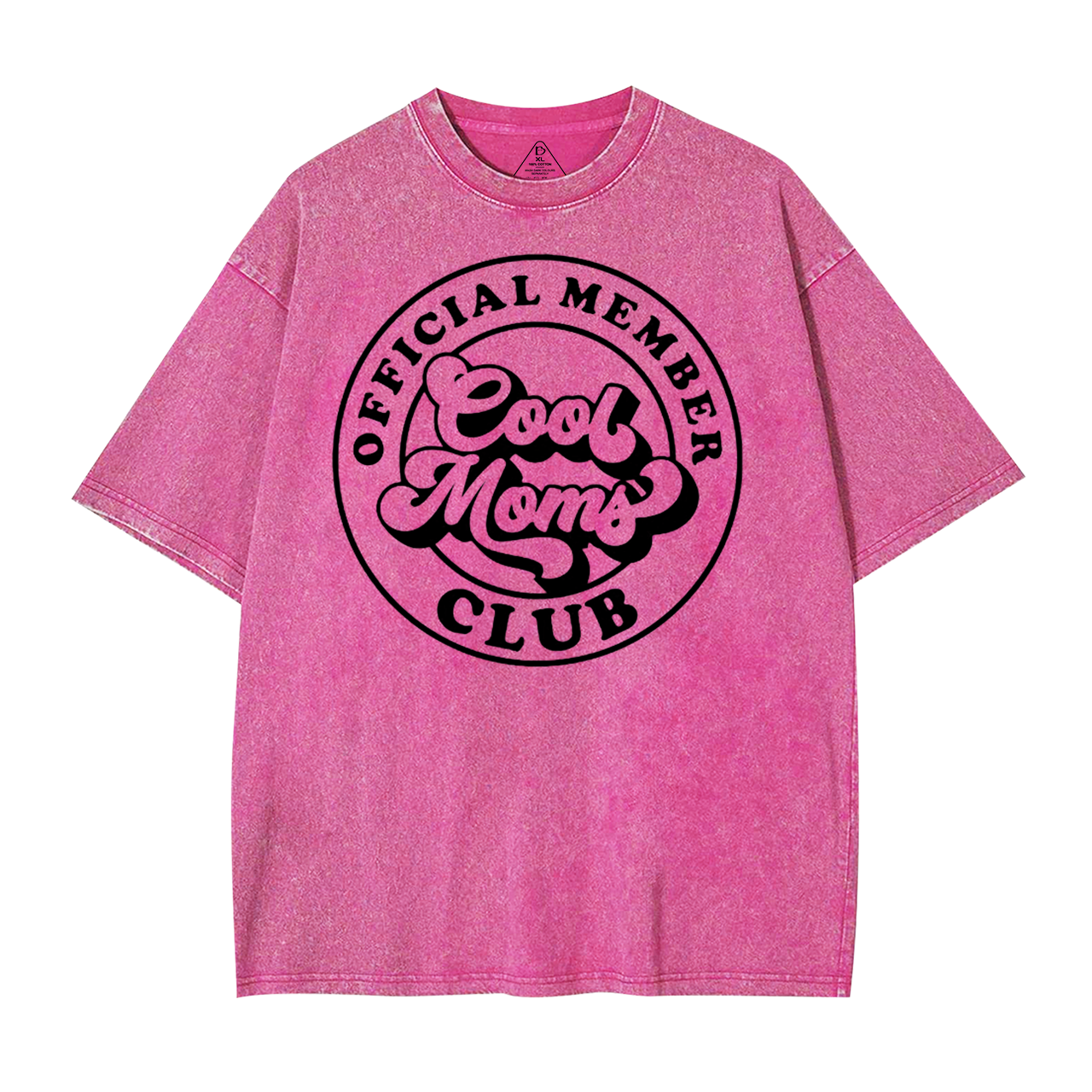 Official Member Cool Moms Club Washed T-Shirts