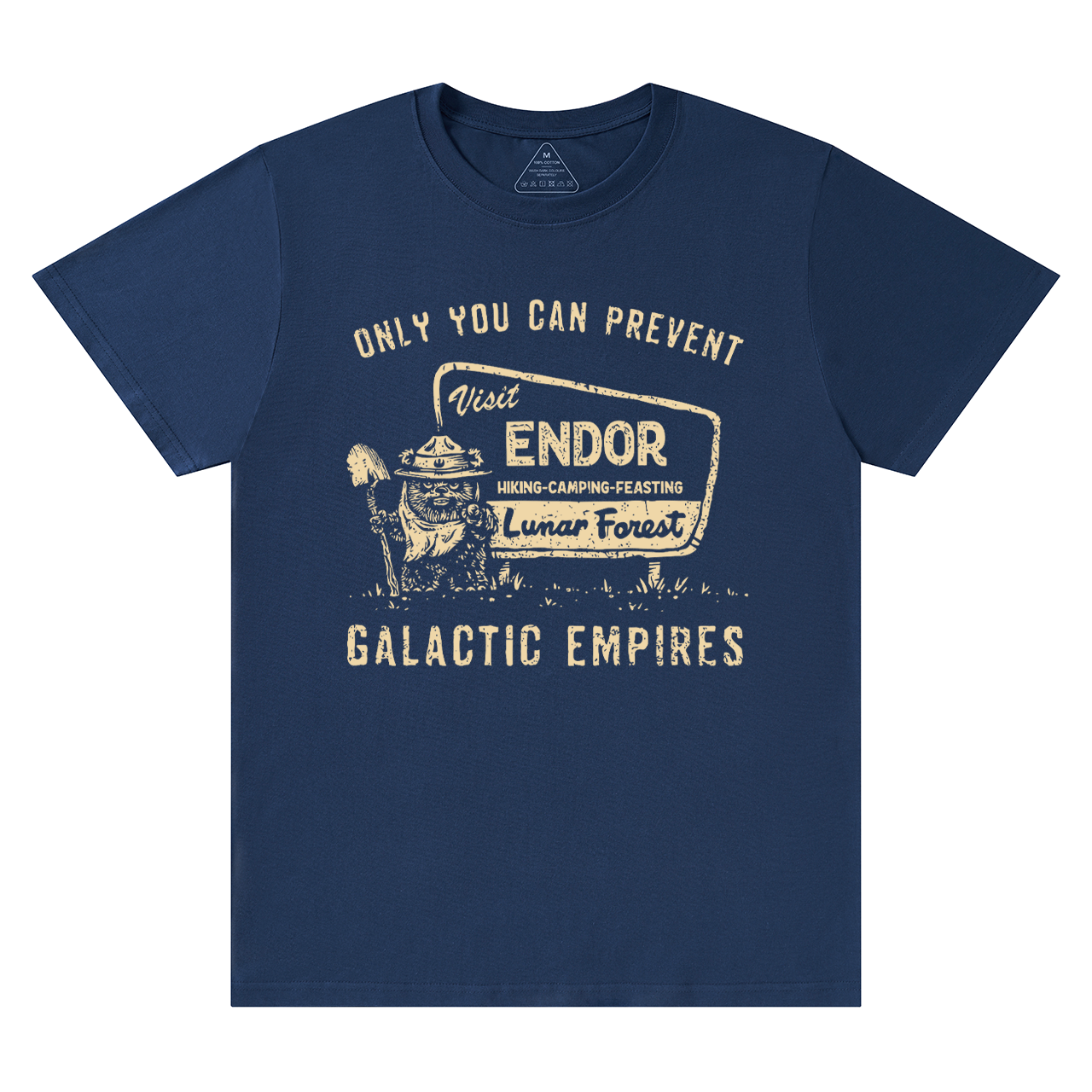 Ewok Endor National Park SW Dad T-shirt