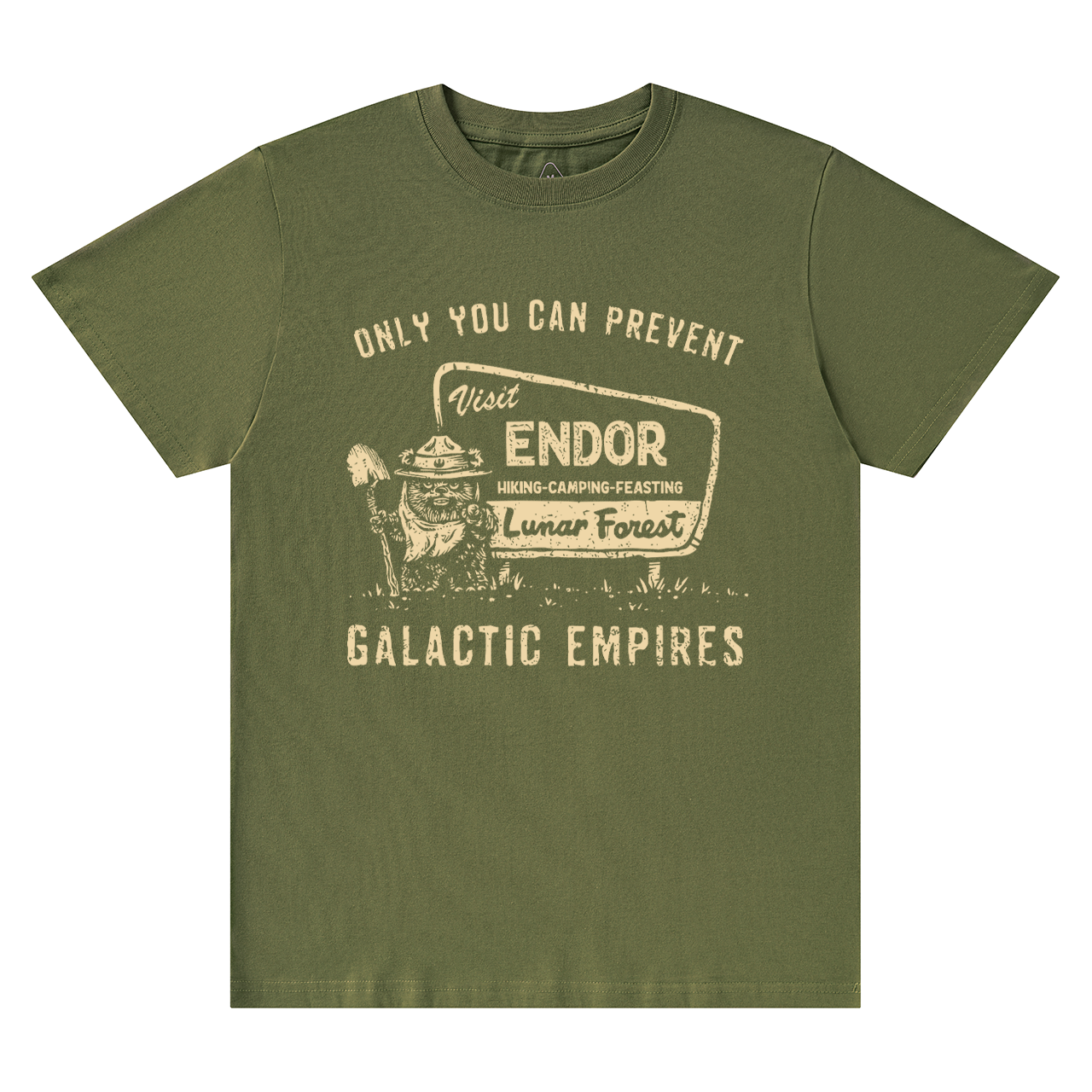 Ewok Endor National Park SW Dad T-shirt