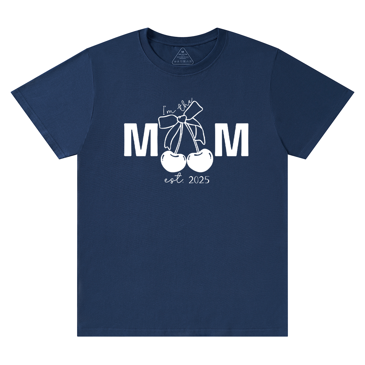 Personalized Mother's Day Cherry Bow T-Shirts