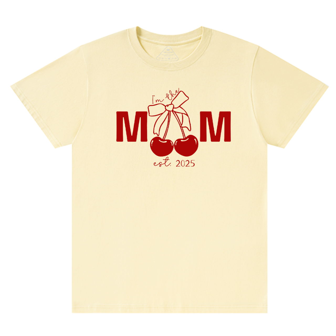 Personalized Mother's Day Cherry Bow T-Shirts