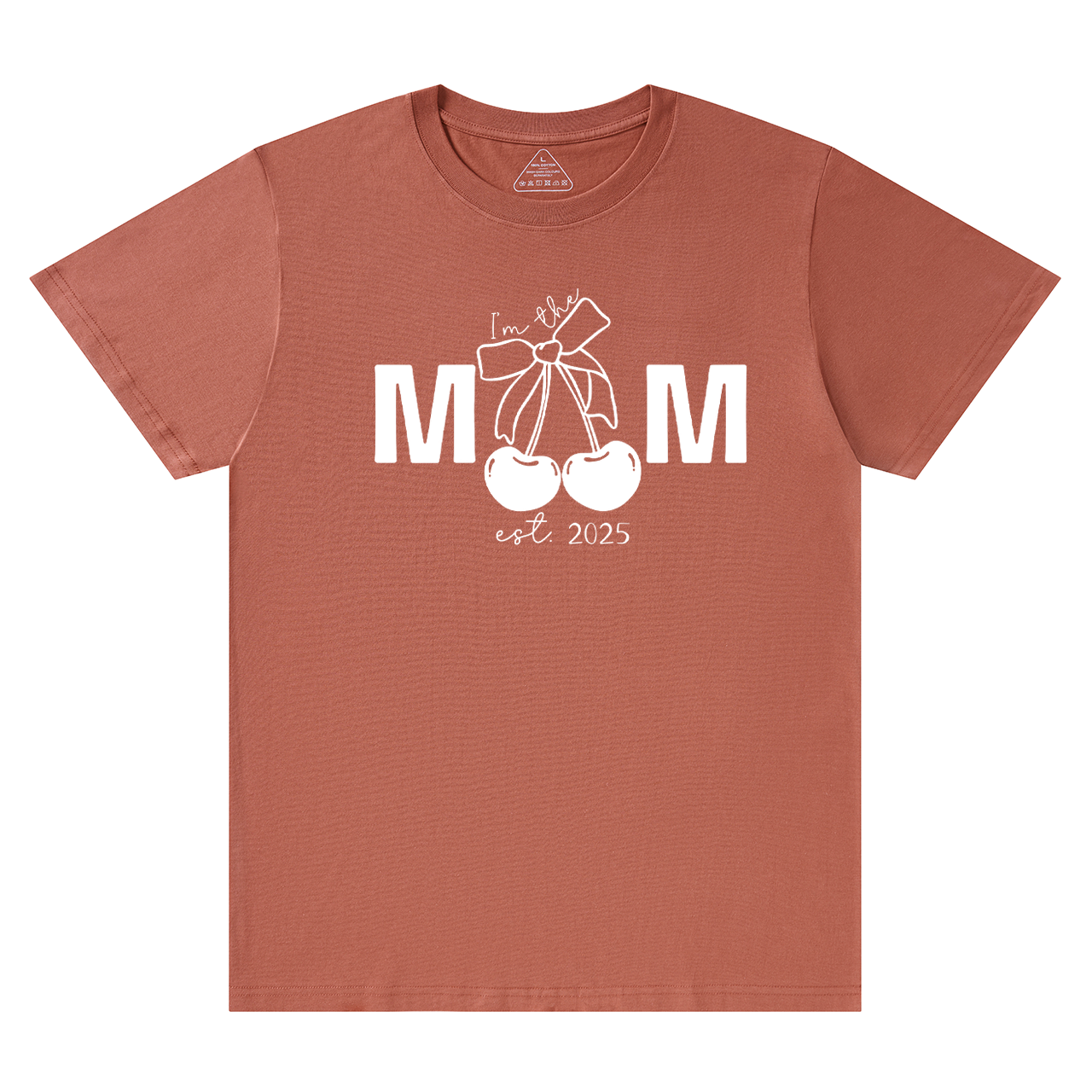 Personalized Mother's Day Cherry Bow T-Shirts