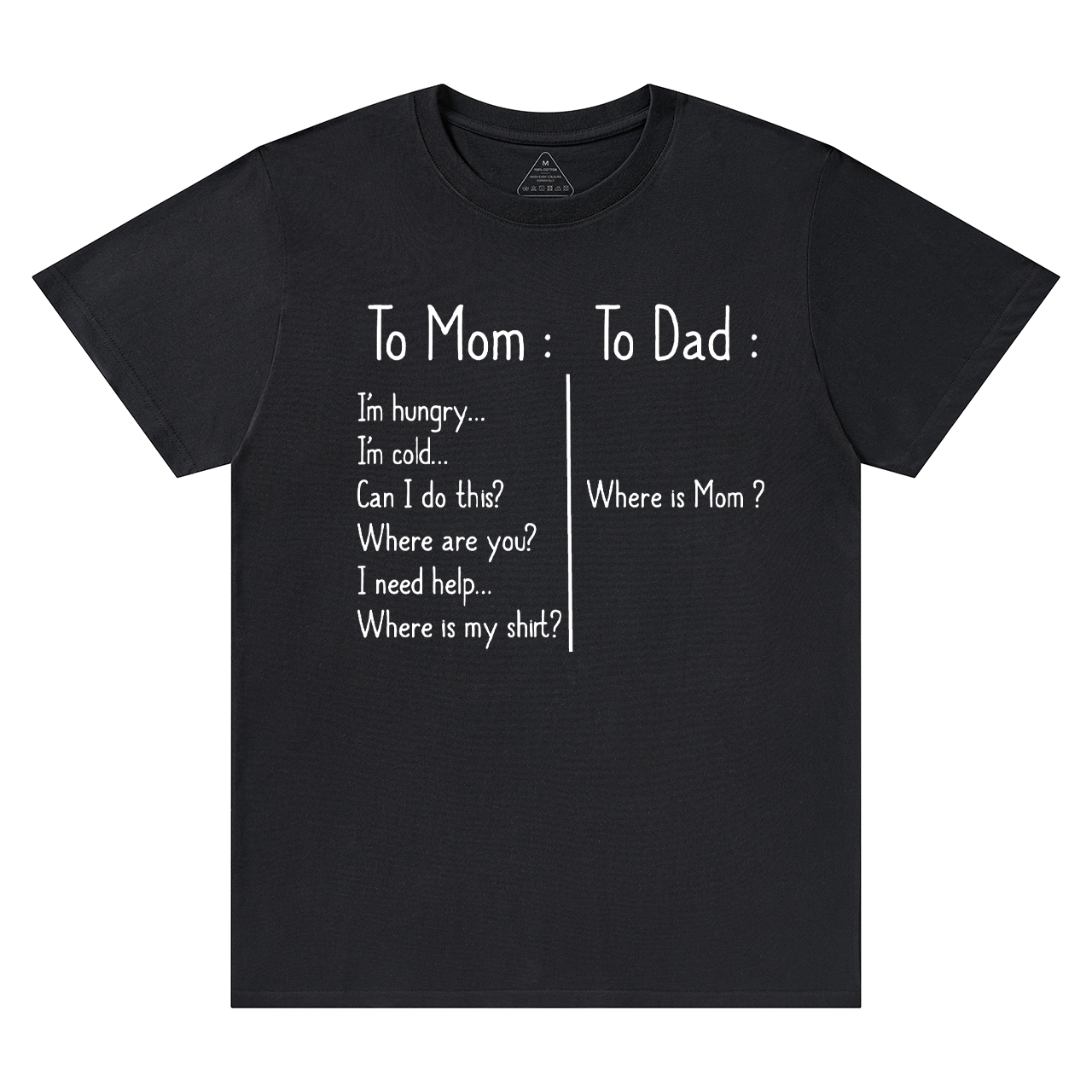 To Mom To Dad Mama T-Shirts