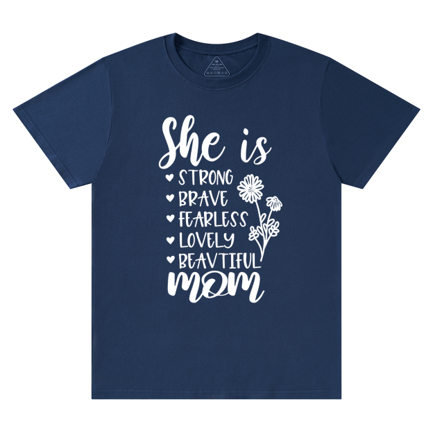 She Is Mom Gift Shirt