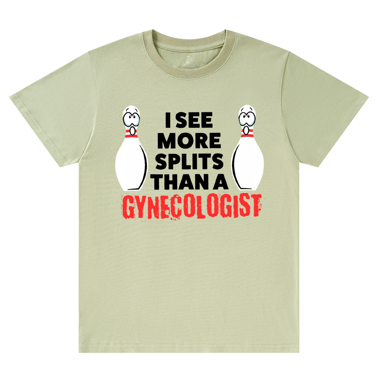 I See More Splits Than A Gynecologist Bowling Dad T-shirt