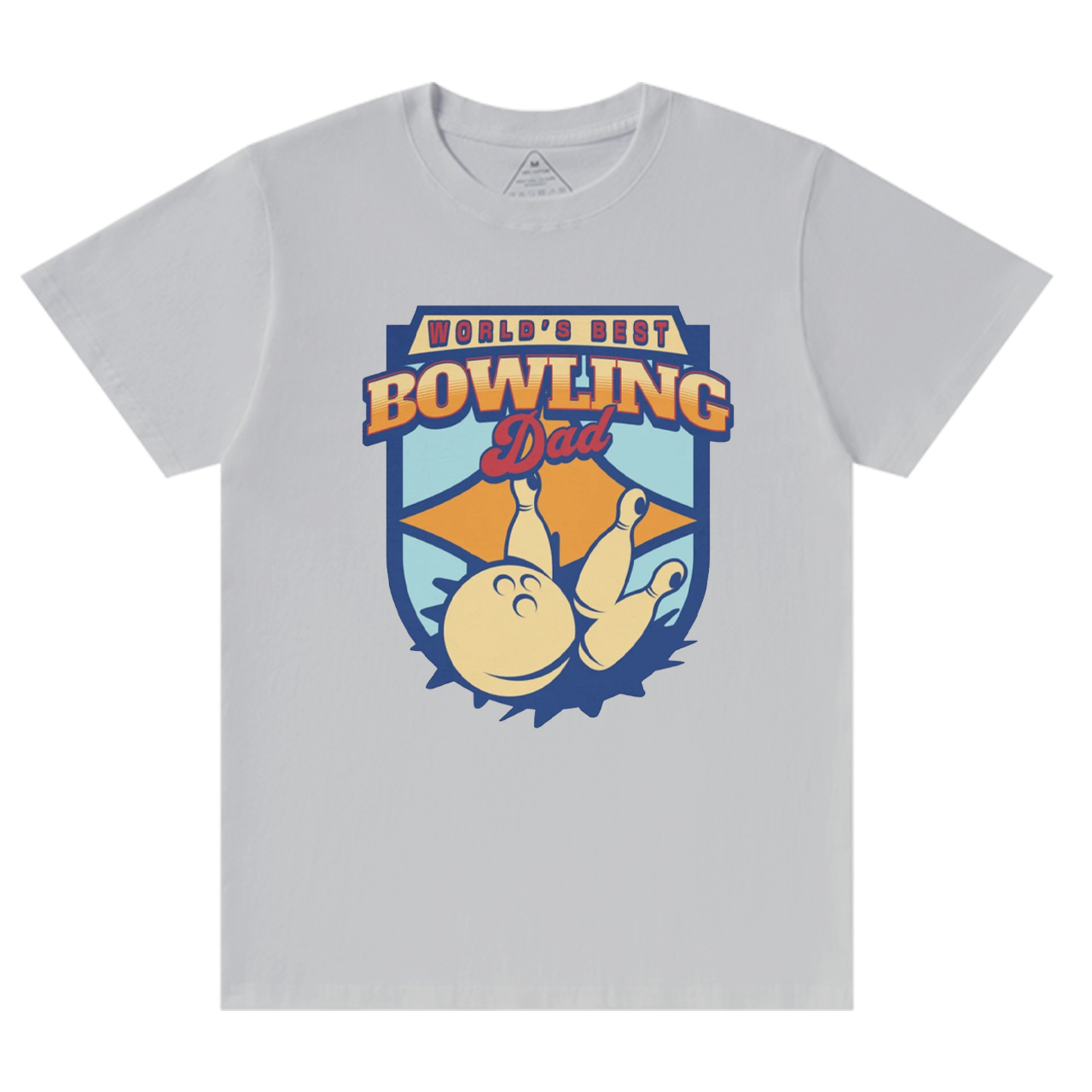 Retro Bowling Dad T-shirt