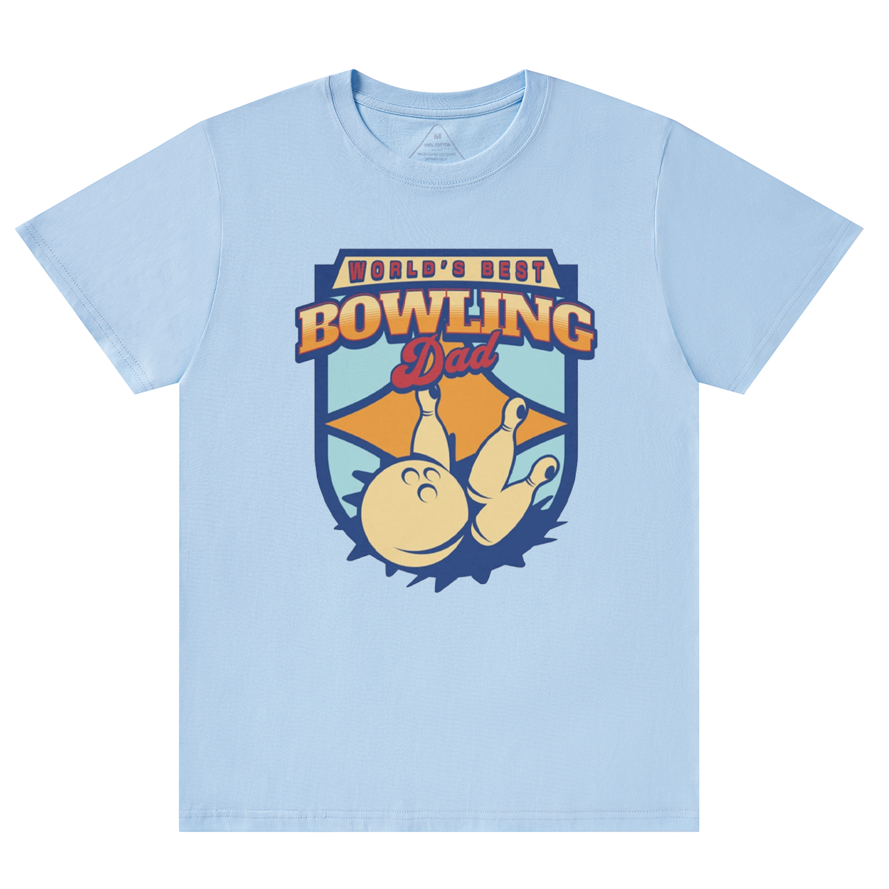 Retro Bowling Dad T-shirt