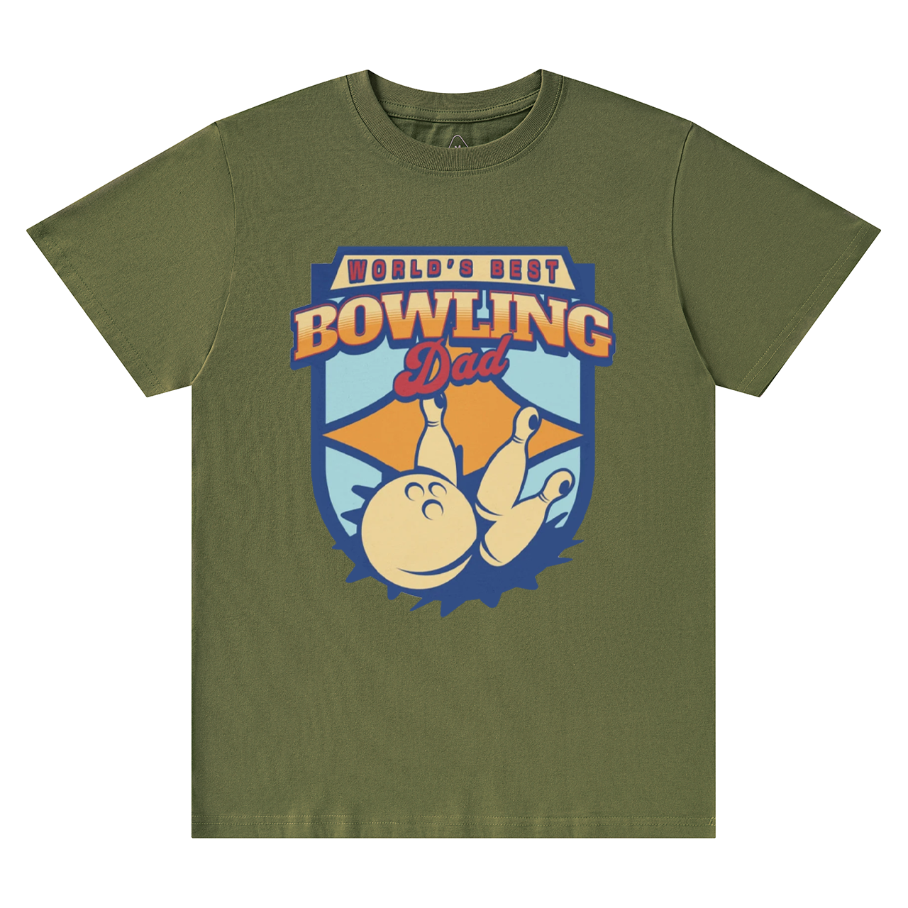 Retro Bowling Dad T-shirt