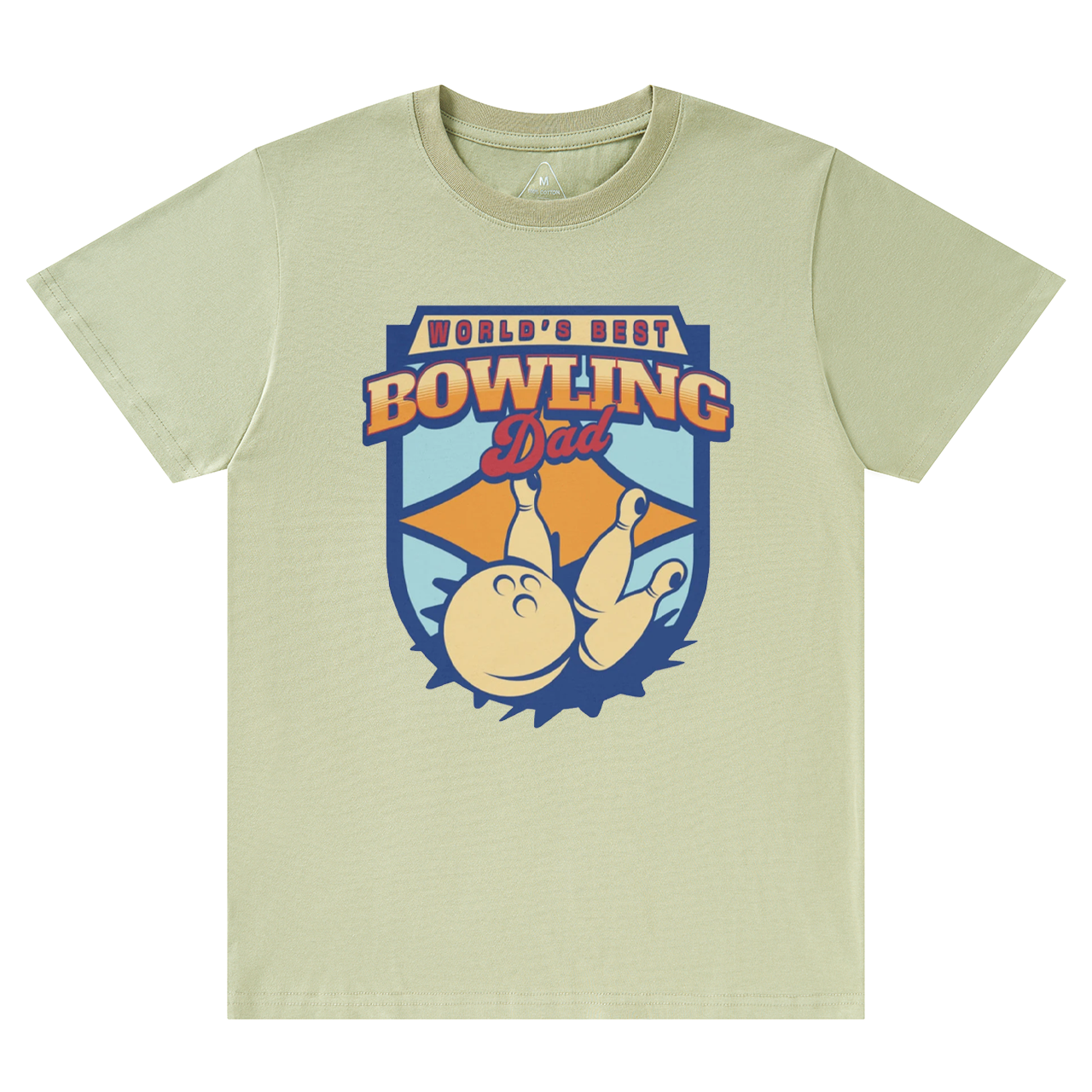 Retro Bowling Dad T-shirt