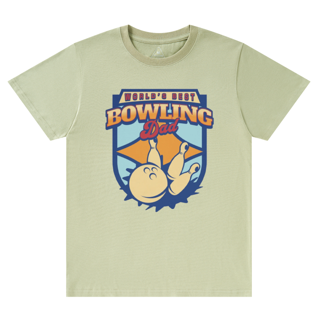 Retro Bowling Dad T-shirt