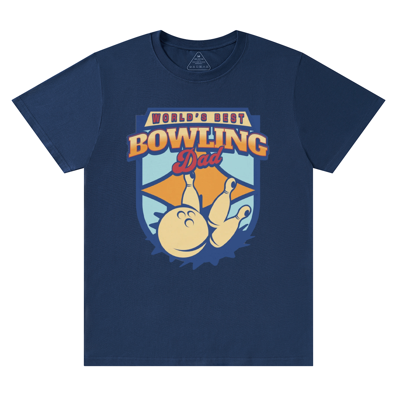 Retro Bowling Dad T-shirt